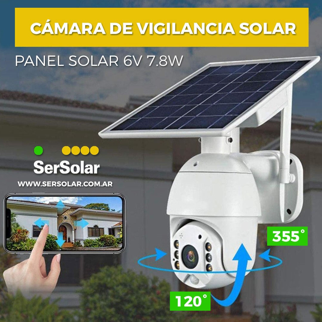 CAMARA DE VIGILANCIA SOLAR - 4G SERSOLAR