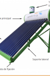Termotanque Solar 185lt. 