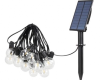 GUIRNALDA LED SOLAR - 20 LÁMPARAS 1W