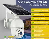 CAMARA DE VIGILANCIA SOLAR WI-FI